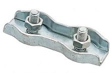 Зажим стальной для троса Duplex 2мм (1 шт)  картинка